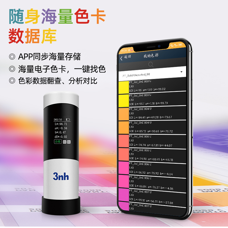 随身海量色卡數據庫