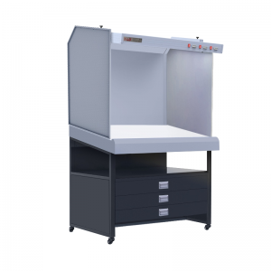 CC120-U立式看樣(yàng)台（透反兩(liǎng)用）