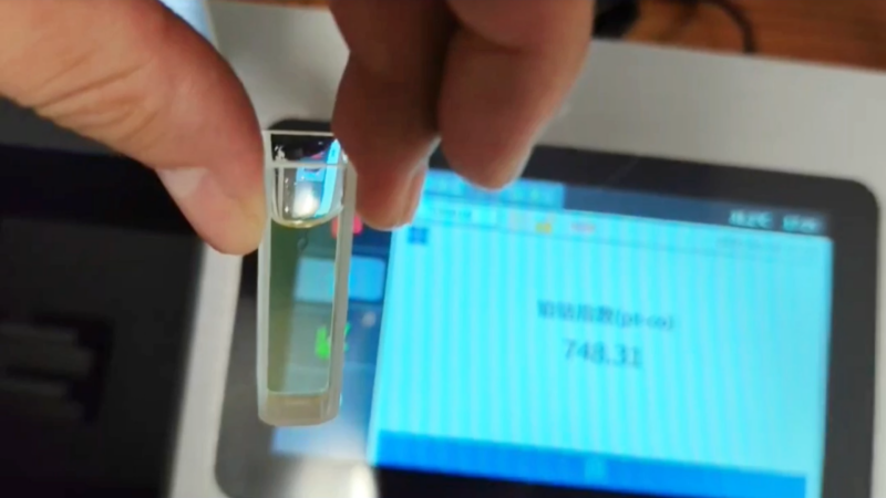 鉑钴指數測量-液體色差儀7