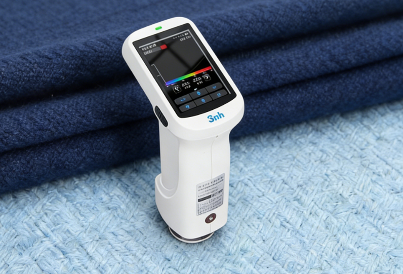 黃麻混紡牛仔布色差标準與測量方法2