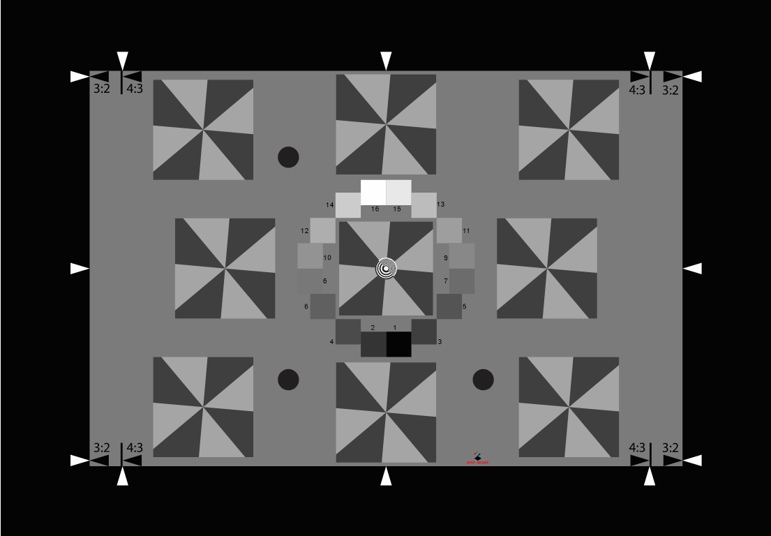 ISO 12233:2023 e-SFR測(cè)試(shì)卡