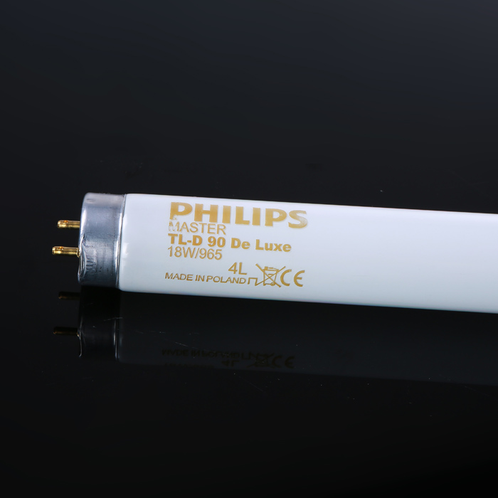 PHILIPS 标準光源D65燈管MASTER TL-D 90 De Luxe 18W/965 S
