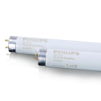 PHILIPS 标準(zhǔn)光源D65燈(dēng)管MASTER TL-D 90 GRAPHICA 36W/965